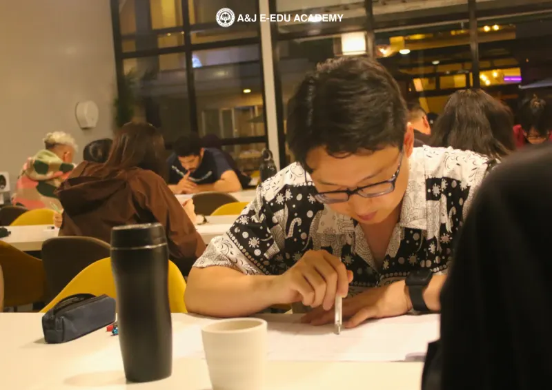 الاختبار الشهري في A&J e-Edu Academy، باقيو