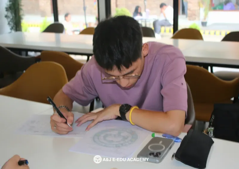 الطلاب الجدد في A&J e-Edu Academy، باقيو