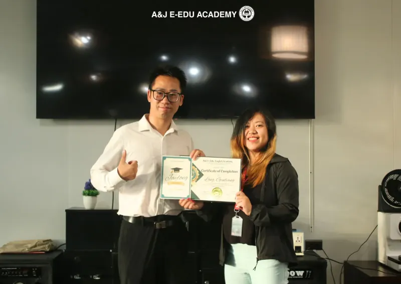 Graduation at A&J e-Edu Academy, Baguio