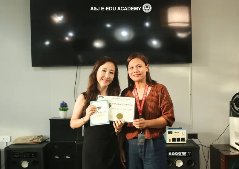 Graduation at A&J e-Edu Academy, Baguio