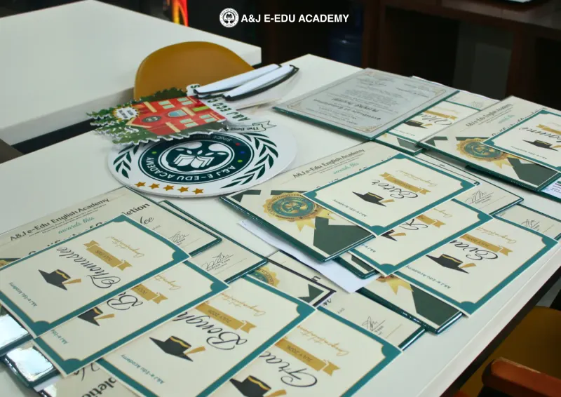 Graduation at A&J e-Edu Academy, Baguio