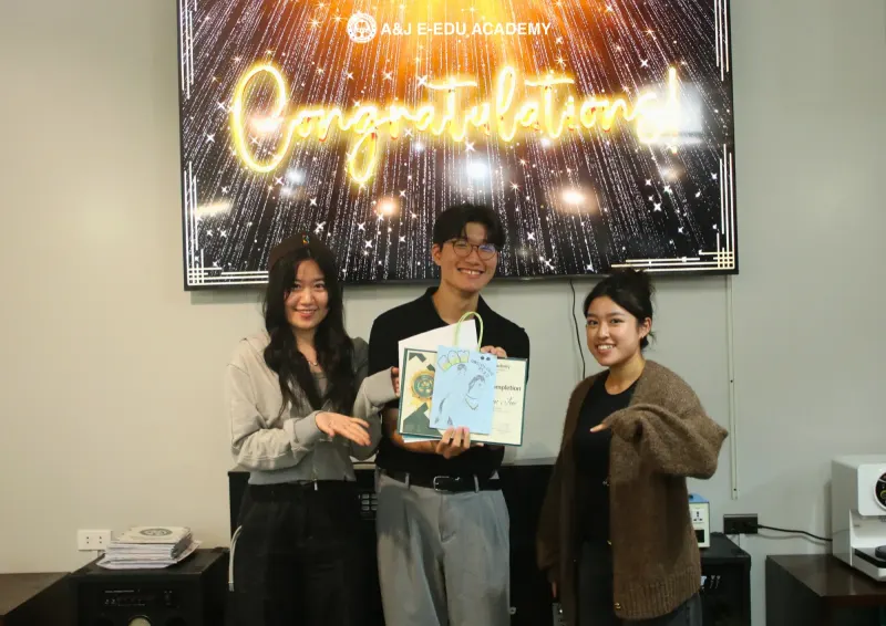Graduation at A&J e-Edu Academy, Baguio