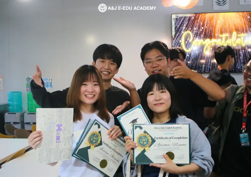 Graduation at A&J e-Edu Academy, Baguio
