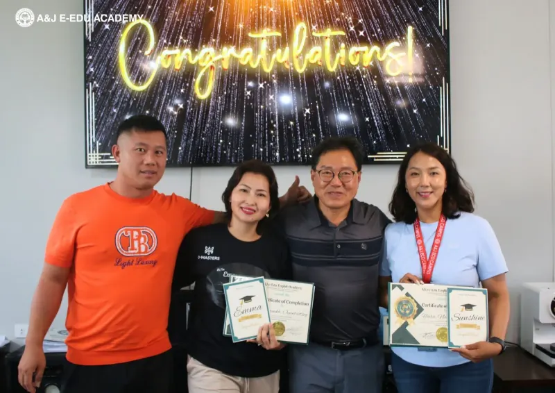 Graduation at A&J e-Edu Academy, Baguio