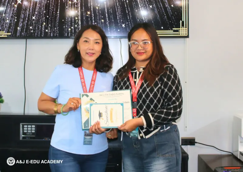 Graduation at A&J e-Edu Academy, Baguio