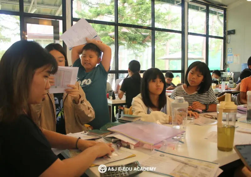 First Day at A&J e-Edu Academy, Baguio
