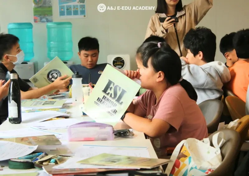 First Day at A&J e-Edu Academy, Baguio
