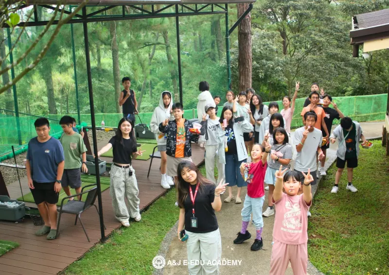 First Day at A&J e-Edu Academy, Baguio