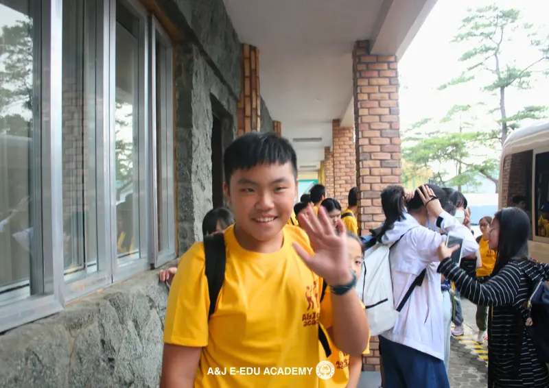Junior Arrival at A&J e-Edu Academy, Baguio