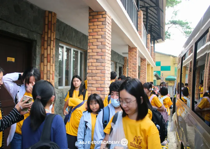 Junior Arrival at A&J e-Edu Academy, Baguio