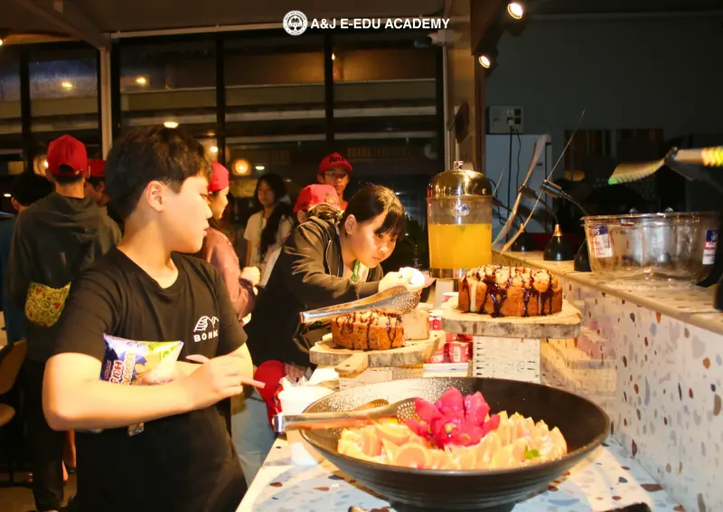 Welcome Party at A&J e-Edu Academy, Baguio