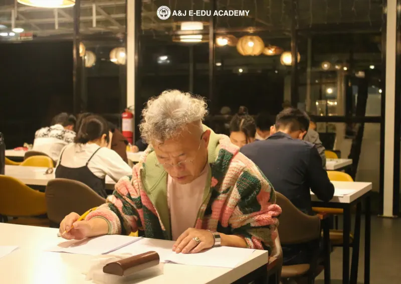 Monthly Test at A&J e-Edu Academy, Baguio