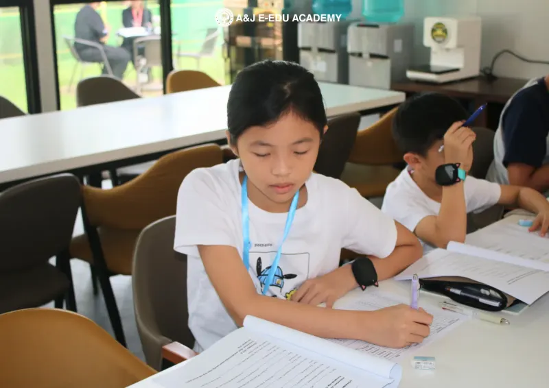 New Students at A&J e-Edu Academy, Baguio