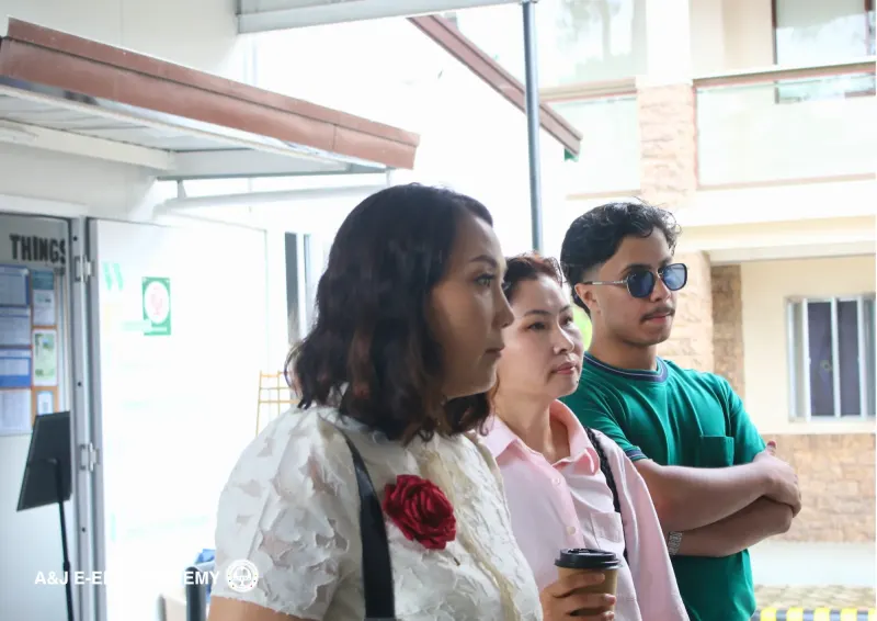 New Students at A&J e-Edu Academy, Baguio