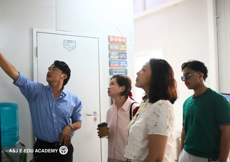 New Students at A&J e-Edu Academy, Baguio