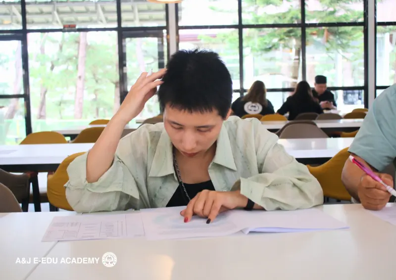 New Students at A&J e-Edu Academy, Baguio