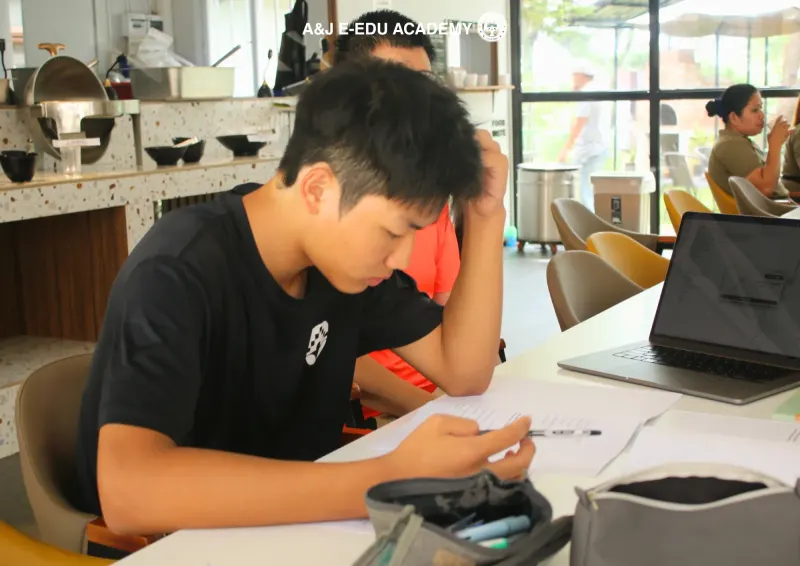 New Students at A&J e-Edu Academy, Baguio