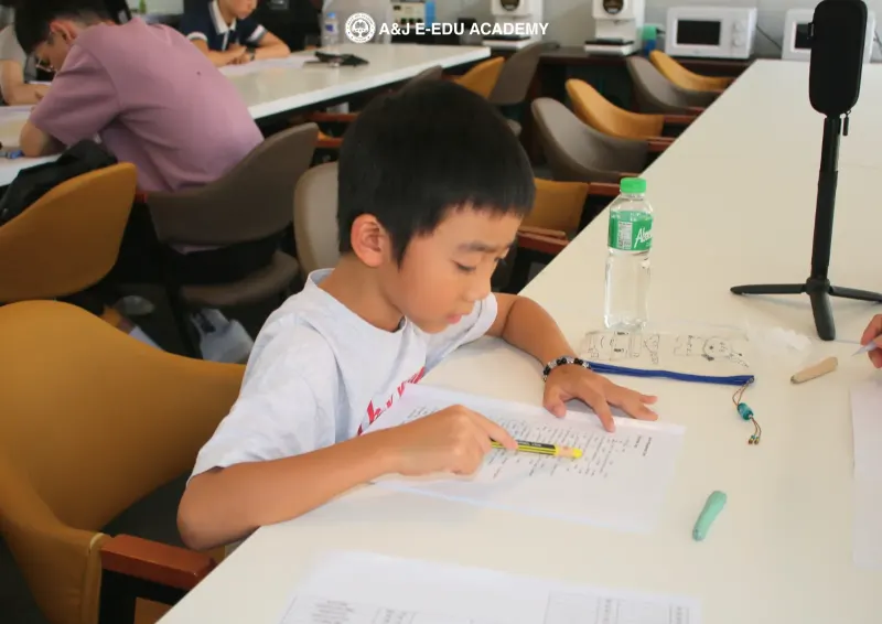 New Students at A&J e-Edu Academy, Baguio