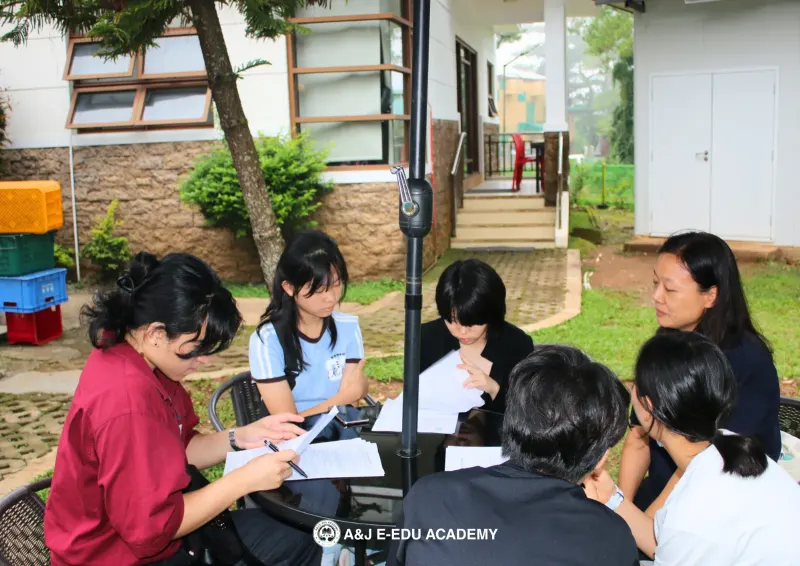 New Students at A&J e-Edu Academy, Baguio