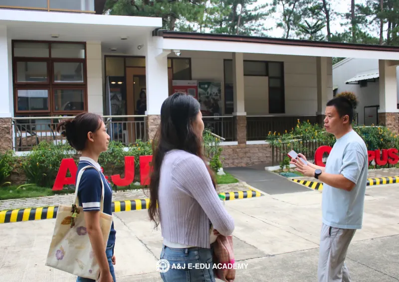 New Students at A&J e-Edu Academy, Baguio