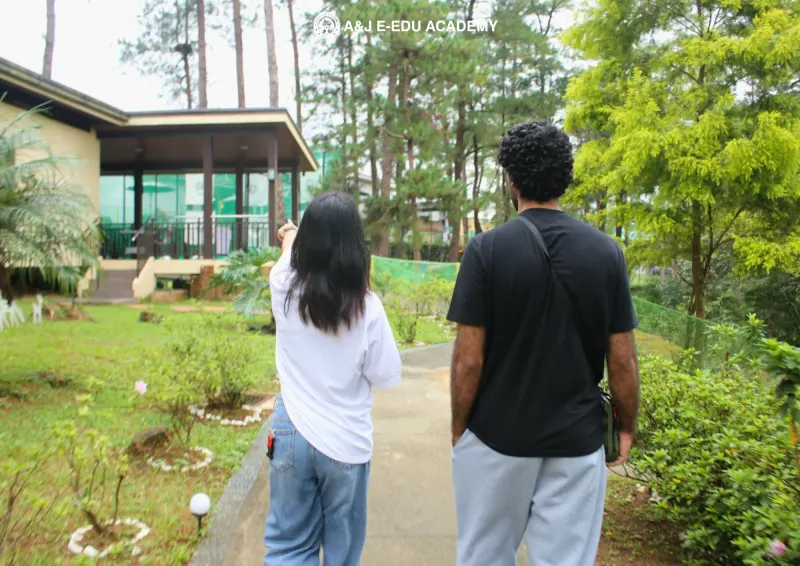 New Students at A&J e-Edu Academy, Baguio