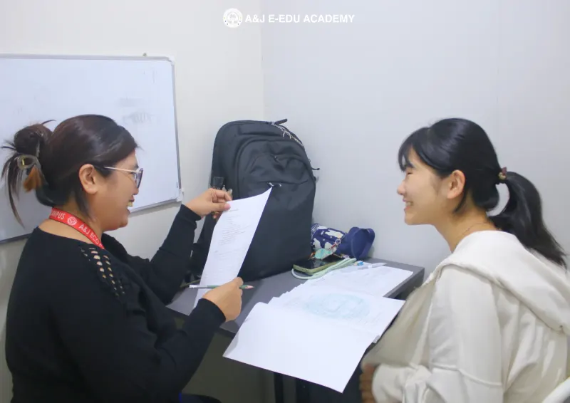 New Students at A&J e-Edu Academy, Baguio