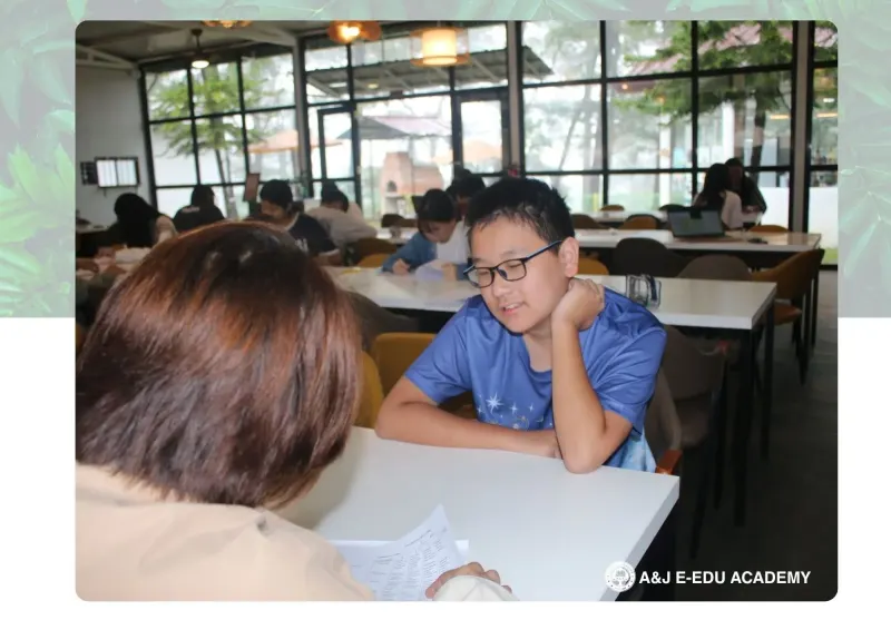 New Students at A&J e-Edu Academy, Baguio