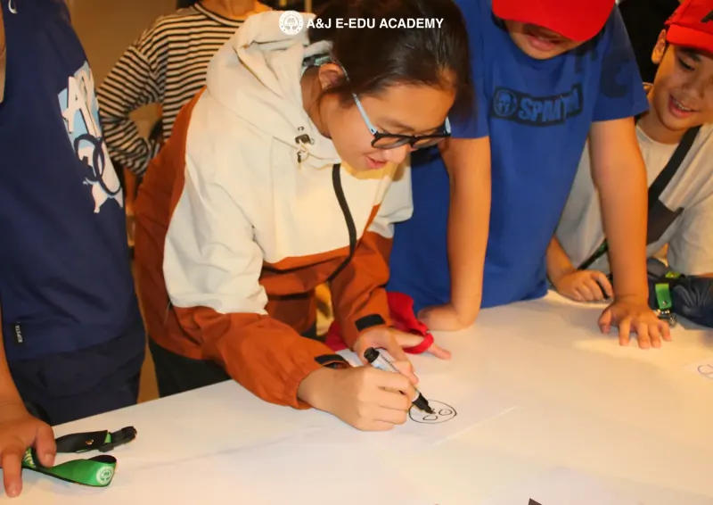 A&J e-Edu Academy（バギオ）の歓迎パーティー