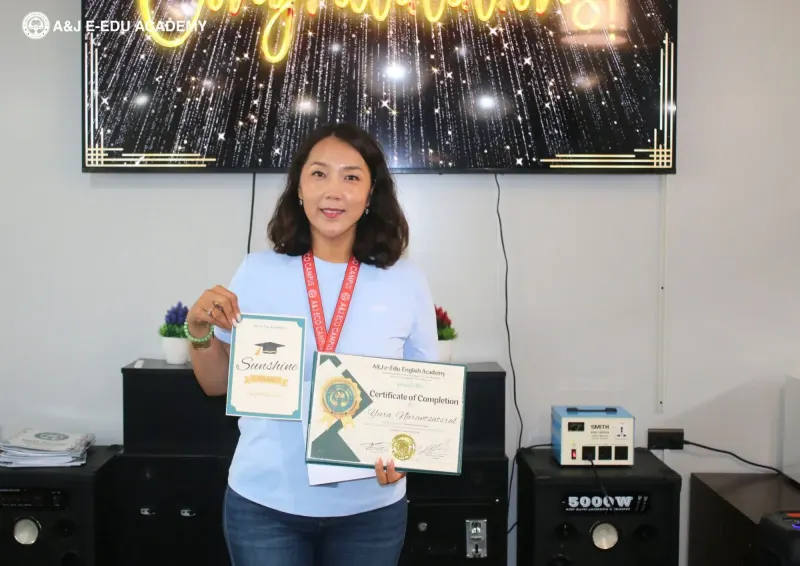 A&J e-Edu Academy（碧瑶）的毕业典礼